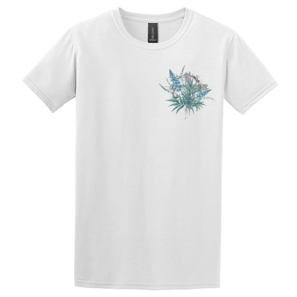 "Glory To The Highest" White Adonai T-Shirt, Front Print