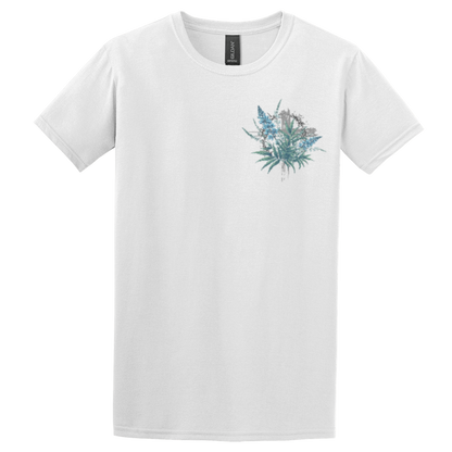 "Glory To The Highest" White Adonai T-Shirt, Front Print