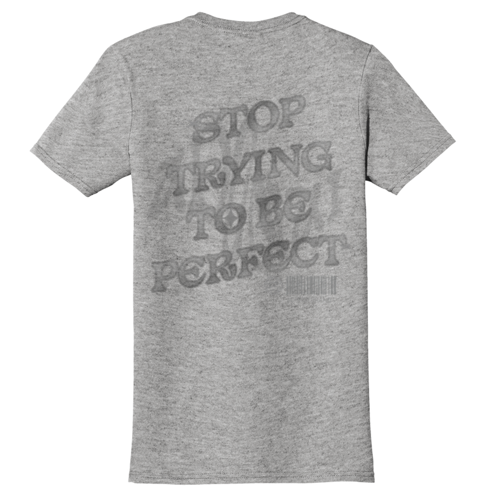 "Give Yourself Grace" Grey Adonai T-Shirt, Back Print