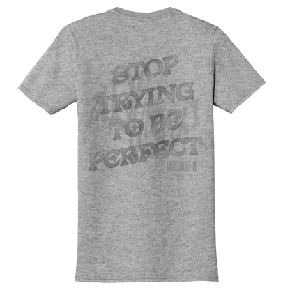 "Give Yourself Grace" Grey Adonai T-Shirt, Back Print